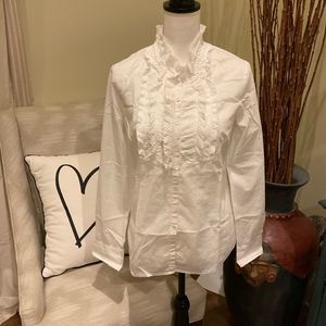 J.Crew 100% cotton button up shirt 🤍